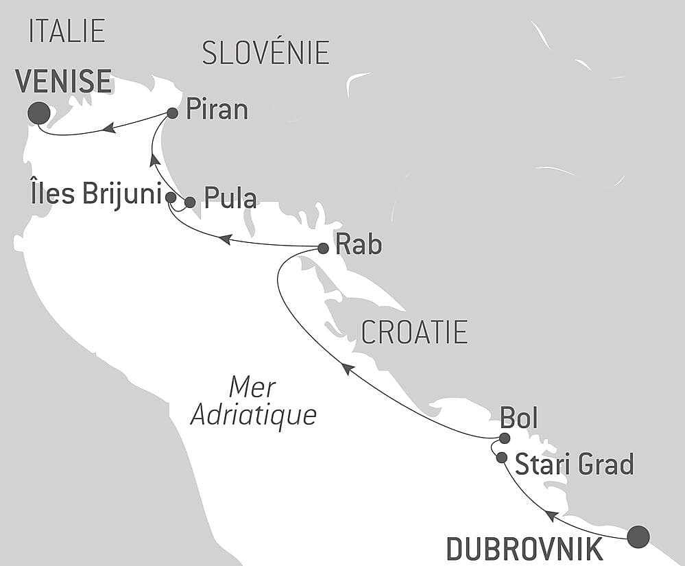 Cités et splendeurs de l'Adriatique