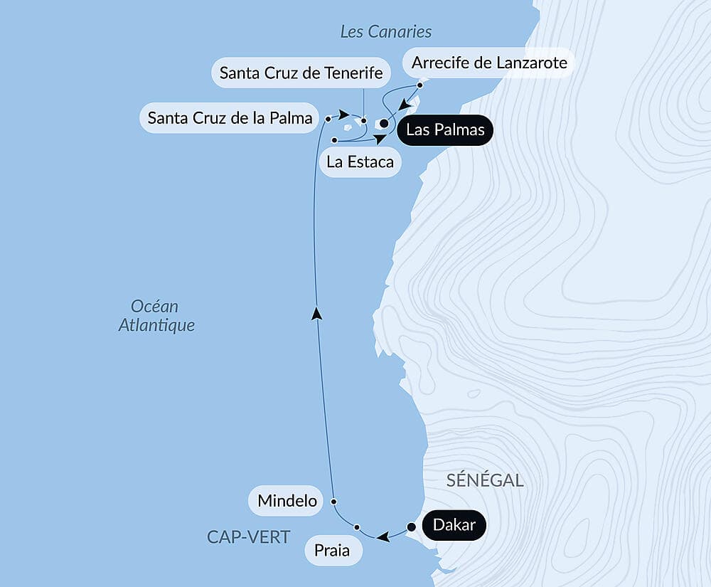 Entre volcans et océan, du Cap-Vert aux Canaries