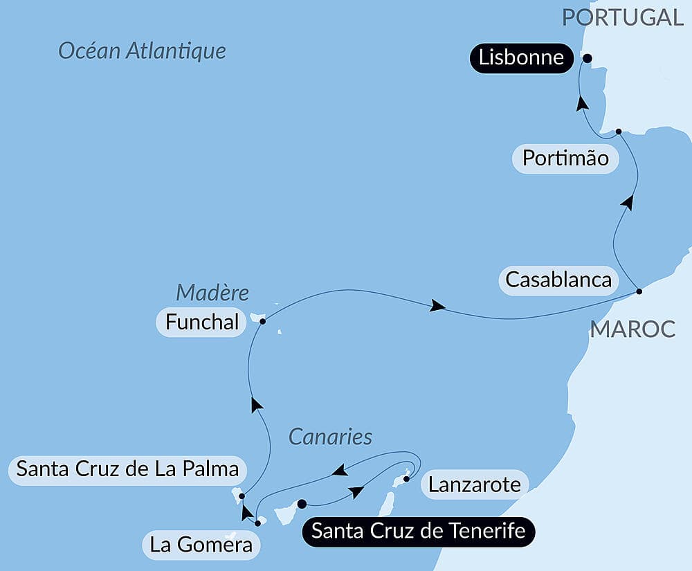 Îles volcaniques et cités historiques de l'Atlantique Nord