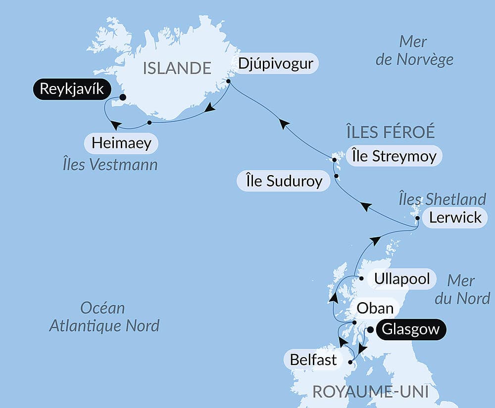Territoires sauvages d'Écosse, des îles Féroé et d'Islande null