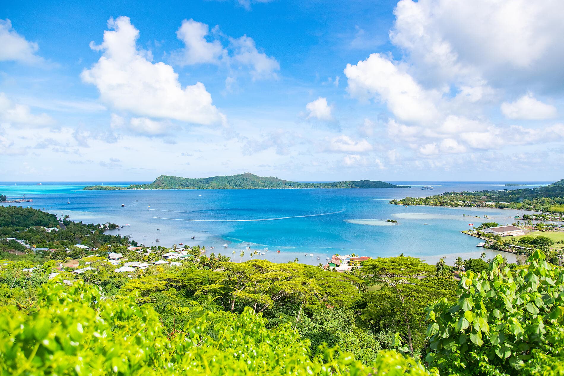 Îles Cook et îles de la Société 