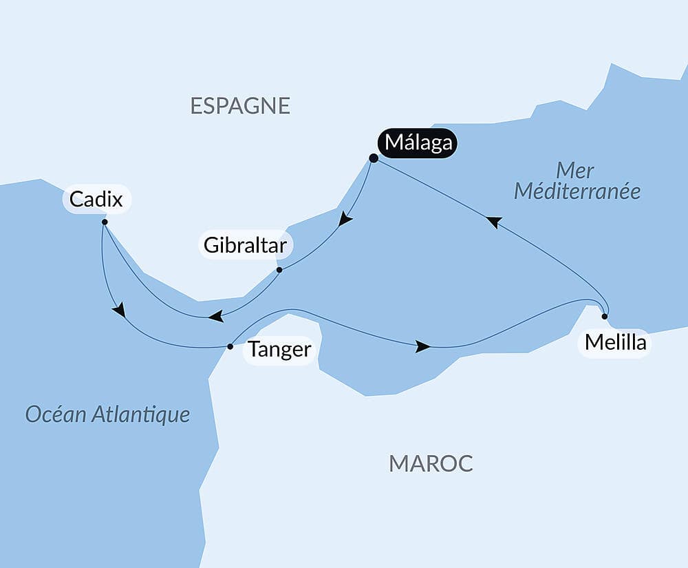 Andalousie et rivages marocains  null
