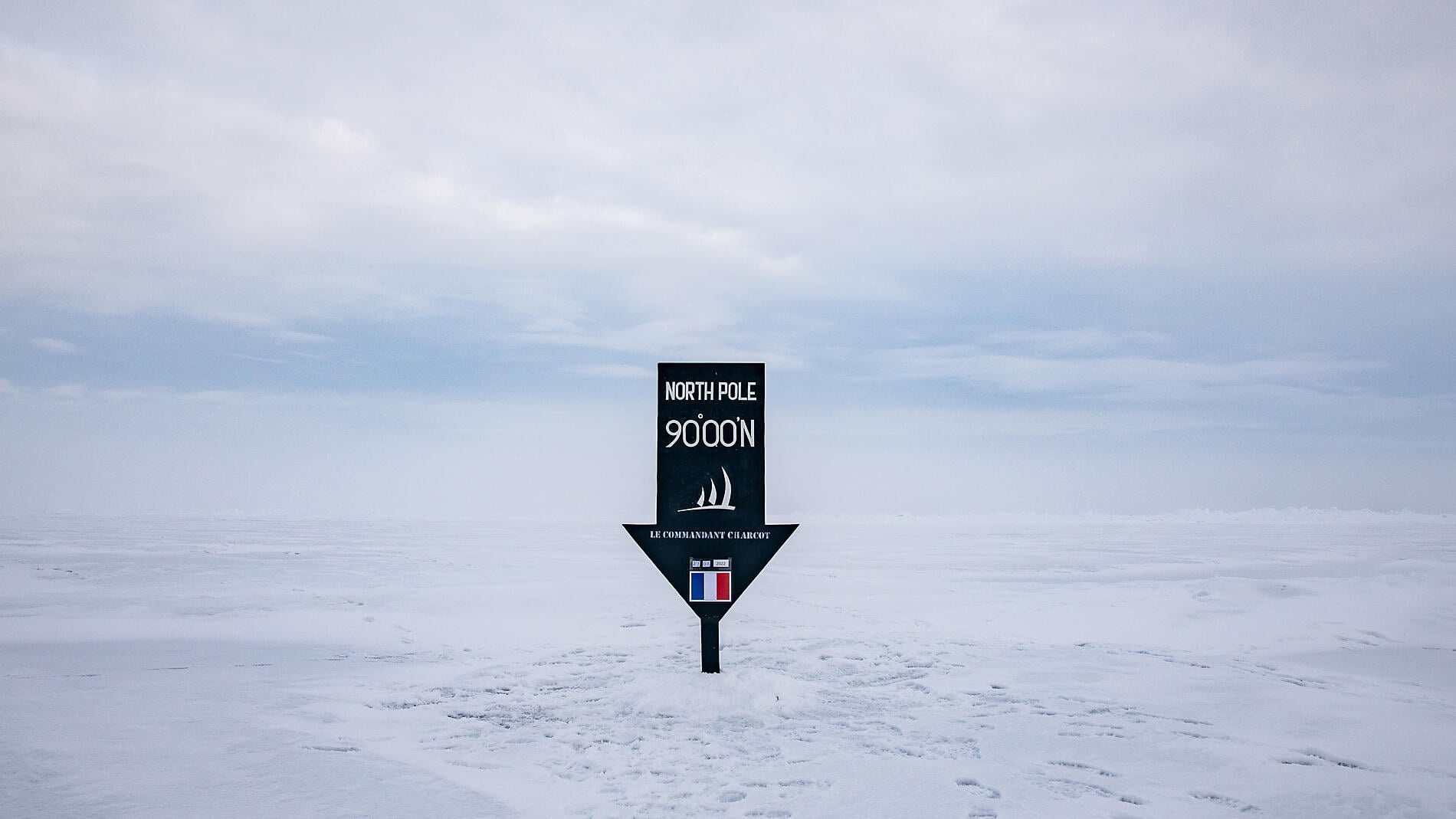 Le pôle Nord géographique Le pôle Nord géographique